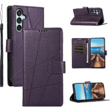 Mellow Shop Samsung Galaxy M15 Üç Kart Yuvaları Darbeye Kickstand Için Flip Case (Yurt Dışından)