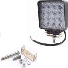 NKT GROUP 12 Adet 16 Ledli Off Road Sis Farı Çalışma Lambası 12 Volt