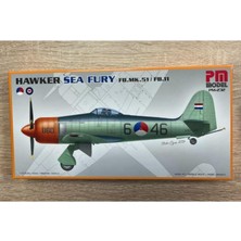 Pm Model Hawker Sea Furry  Fb.mk-51 / FB11 Pm Model Demonte Plastik Maketi