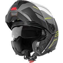 Schuberth C5 Çeneden Açılır Kask (Master Sarı)