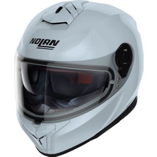 Nolan N80.8 Classic N-Com Kapalı Kask 006 (Zephyr Beyaz)
