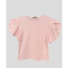 Little Star Kız Çocuk Fırfırlı Bluz