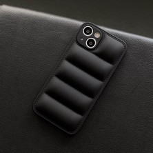Moood Case iPhone 13 Uyumlu Airbag Puffer Silikonlu Şişme Kılıf