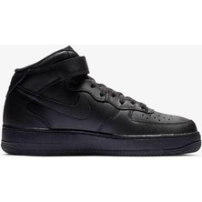 Nike Air Force 1 Mid Erkek Siyah Günlük Ayakkabı