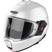 Nolan N120.1 Classic N-Com Modüler Kask Beyaz (5)