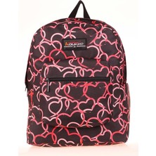 Kaukko Spring Sırt Çantası Black Hearts K1673
