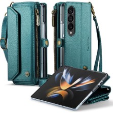 Mays Shop Samsung Galaxy Z Için Crossbody Durumda Kat 4 5g Cüzdan Kılıf Kadınlar Için Kılıf (Yurt Dışından)