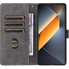 Mays Shop Tecno Pova 6 Pro 5g Kart Yuvaları Için Kılıf Kapak Pu Deri Flip Folio Cüzdan (Yurt Dışından)