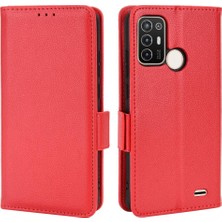 Mays Shop Zte Blade Case Yan Toka Cüzdan Pu Deri Kart Yuvaları Tutucu (Yurt Dışından)