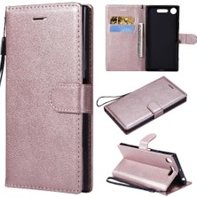 Mays Shop Sony Xperia Xperia Için Flip Case Yüksek Kaliteli Deri Iş Cüzdan Telefon (Yurt Dışından)