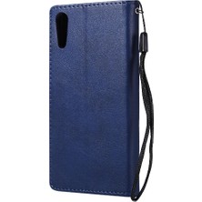 Mays Shop Sony Xperia Xz Için Flip Case Yüksek Kalite Deri Klasik Düz Renk ile (Yurt Dışından)