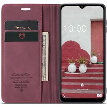 Mays Shop Samsung Galaxy M33 5g Için Flip Case Vintage Pu Deri Cüzdan Flip Folio (Yurt Dışından)