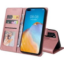 Mays Shop Huawei P40 Pro Darbeye 4 Köşe Koruma Kickstand Için Flip Case (Yurt Dışından)