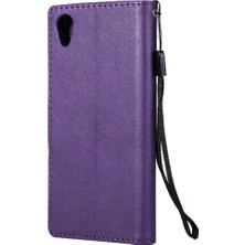 Mays Shop Kart Yuvası ile Sony Xperia Xa1 Için Flip Case Yüksek Kalite Deri Klasik (Yurt Dışından)