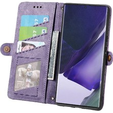 Mays Shop Samsung Galaxy S23 Ultra Cüzdan Darbeye Deri Kılıf Için Flip Case (Yurt Dışından)