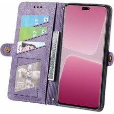 Mays Shop Xiaomi 13 Lite Için Flip Case Kapak Cüzdan Deri Kılıf Darbeye (Yurt Dışından)