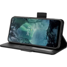 Mays Shop Nokia G21 Pu Deri Kart Yuvaları Için Kılıf Tutucu Cüzdan Yan Toka Manyetik (Yurt Dışından)