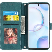 Mays Shop Huawei Nova 9 Için Flip Case Kickstand Manyetik Kapatma Darbeye Pu Kılıf (Yurt Dışından)