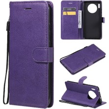 Mays Shop Huawei Mate 30 Iş Cüzdan Telefon Kılıfı Için Flip Case Klasik Katı ile (Yurt Dışından)