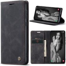 Mays Shop Samsung Galaxy A35 5g Için Flip Case Vintage Pu Deri Cüzdan Kılıf Kartı (Yurt Dışından)