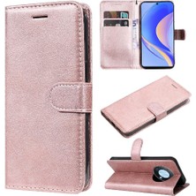 Mays Shop Kart Yuvası ile Huawei Nova Y90 Klasik Düz Renk Için Flip Case Yüksek Kılıf (Yurt Dışından)