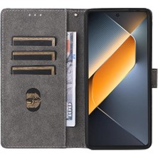 Mays Shop Tecno Pova 6 4g Manyetik Kapatma Kart Yuvaları Için Kılıf Kapak Flip Folio Pu (Yurt Dışından)