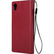 Mays Shop Kart Yuvası ile Sony Xperia Xa1 Için Flip Case Yüksek Kalite Deri Klasik (Yurt Dışından)