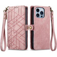 Mays Shop Iphone 13 Için Flip Case Pro Max Deri Kılıf Cüzdan Basit Iş Çevirme (Yurt Dışından)