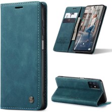 Mays Shop Samsung Galaxy M51 Için Flip Case Kart Yuvası Kickstand Flip Folio Kitap (Yurt Dışından)