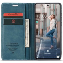 Mays Shop Samsung Galaxy M51 Için Flip Case Kart Yuvası Kickstand Flip Folio Kitap (Yurt Dışından)