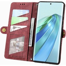 Mays Shop Onur X9A Darbeye Cüzdan Flip Kapak Için Flip Case Basit Iş Durum (Yurt Dışından)