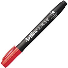 artline Supreme Kalıcı Markör 1 Mm - Kırmızı