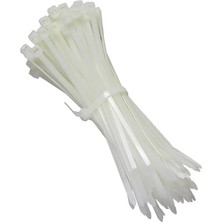 En 3,6 mm  x Boy 150 mm Plastik Kablo Bağı Cırt Kelepçe (Lisinya)