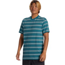 Quiksilver Notice Mix Stripe Erkek Tişört