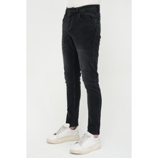 Cekmon Erkek Regular Fit Taş Yıkamalı Jean Kot Pantolon
