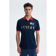 Ar-ma Erkek Regular Fit Likralı Pike Polo Yaka Tişört Y27374308601