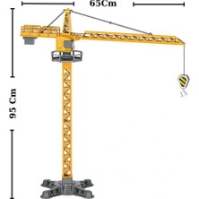 Sole Manuel Hareket Ettirilebilir Oyuncak Kule Vinç
