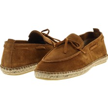 Süet Espadril Deri Ayakkabı