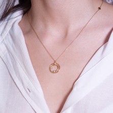 Adil İdil Kuyumculuk Klasik Model Taşlı Kolye