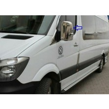 Brsplast Mercedes Sprinter W906 2007-2016 Krom Ayna Kapağı Paslanmaz Çelik