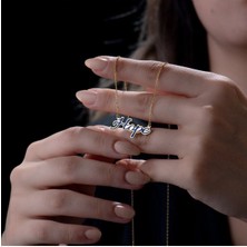 Vianto Jewellery Ilham Veren Tasarım: Kişiye Özel Mesajlı 925 Ayar Gümüş Kolye