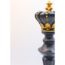 Pamir Candles Satranç Biblo Seti 3'lü Dekorasyon-Büyük Boy-El Yapımı