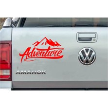 Sticker Usta Adventure Dağ Kamp Karavan Offroad Sticker 00007