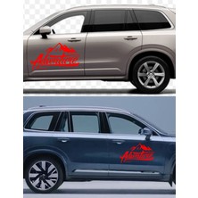 Sticker Usta Adventure Dağ Kamp Karavan Offroad Sticker 00007