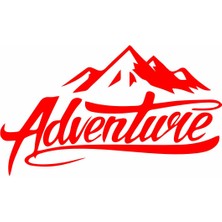 Sticker Usta Adventure Dağ Kamp Karavan Offroad Sticker 00007