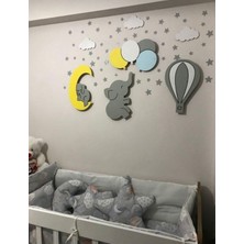 Arser Group Bebek/çocuk Odası Ahşap Dekoratif Aydınlatma Bebek Hediyelik