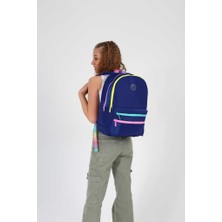 Kaukko Magic Dreams Sırt Çantası Color Zipper Navy Blue K1730