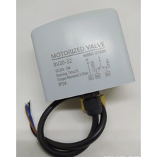 Seray 12-24 Vdc Mini Motorlu Vana Solenoid Elektrik Aktüatörlü Zon Kontrol