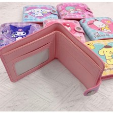 Syn İletişim Sanrio Kuromi Cinnamoroll My Melodi Melody Pochacco Deri Cüzdan Kartlık Hediye Yurtdışından Getirildi