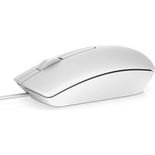 Dell MS116 Optıcal Kablolu Mouse Beyaz  (570-AAIP)